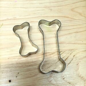 Dog Bone Cookie Cutters Set